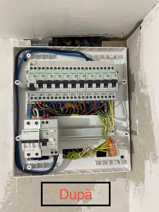 Electrician autorizat realizez instalații electrice la casa/apartament