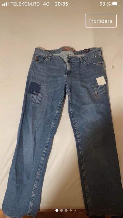 Blugi US Polo Ralph Lauren Denim Originali