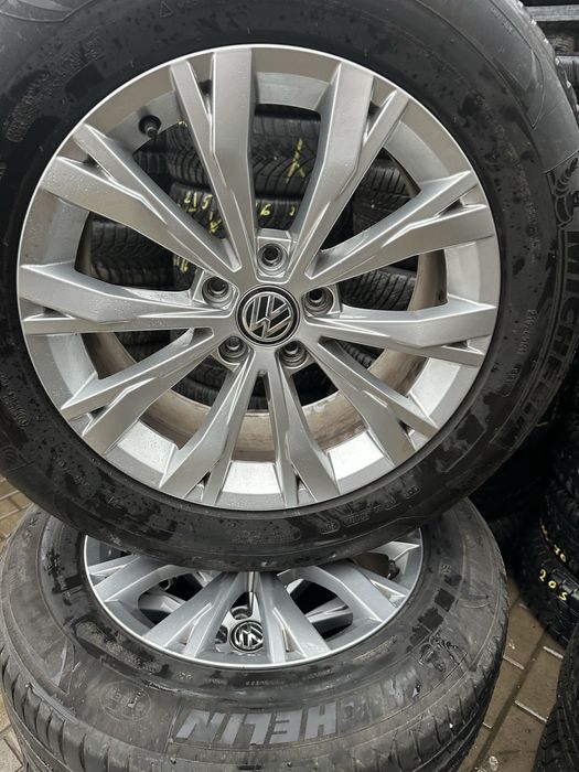 Set jante aliaj pe 17 originale Vw Tiguan