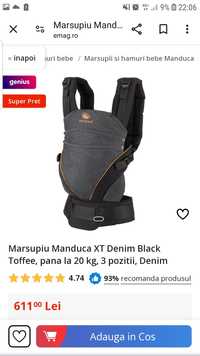 Marsupiu ergonomic Manduca XT