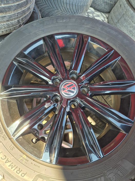 Roti Jante Anvelope 5x112 215/55/17 - OEM VW Sharan Tiguan Passat Golf