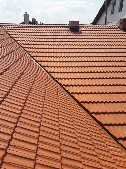 Acoperisuri dulgherie montaj tigla metalica Reparatii acoperis