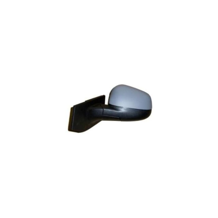 Oglinda exterioara Chevrolet Spark (M300), 01.2010-, stanga/dreapta, culoare sticla crom, sticla convexa, carcasa grunduita, ajustare manuala, 95211693