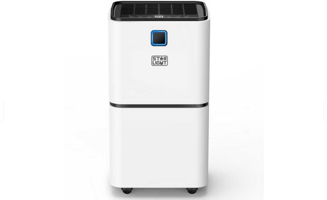 Влагоабсорбатор Star-Light DHO-1219W, 12 л/24 ч, 110 м³/час, 2 л, LED