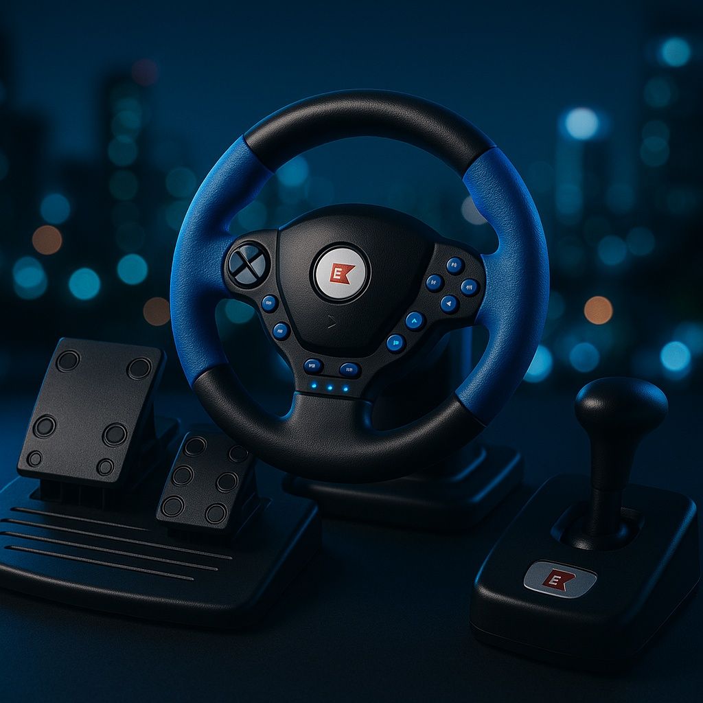 Игровой руль 3 в 1