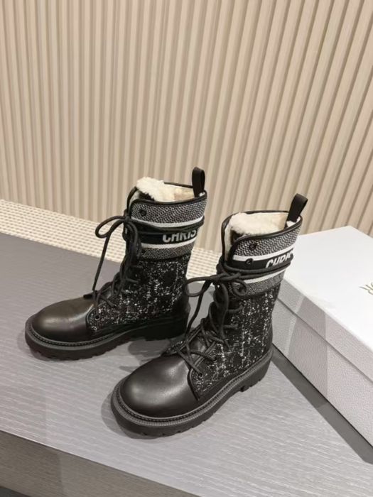 Дамски боти ватирани Dior 38