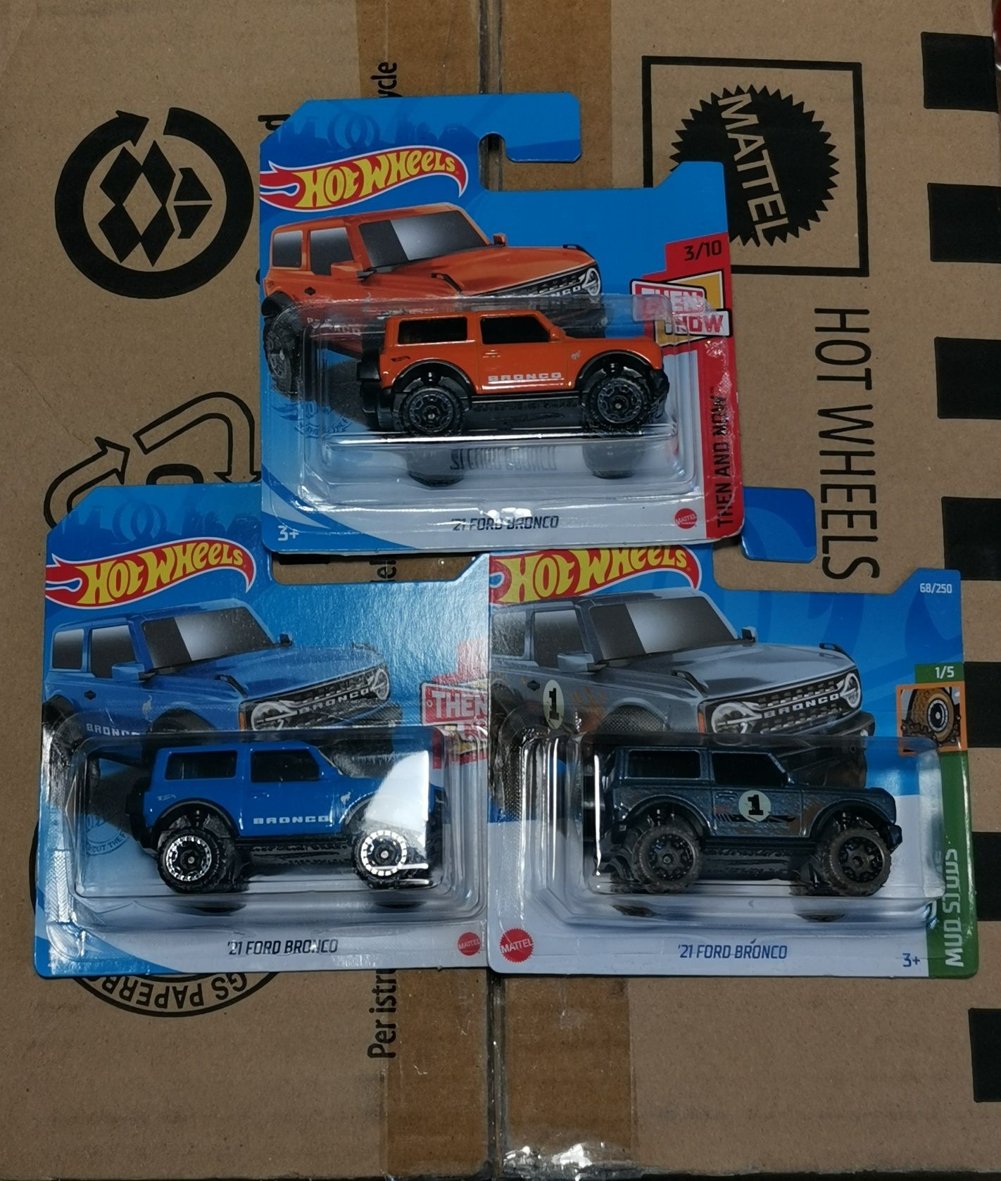 Lot HotWheels Ford Bronco 2021