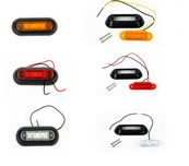 LED Диоден Вграден Страничен Габарит Маркер Токос 12-24V Е9 камион Е9
