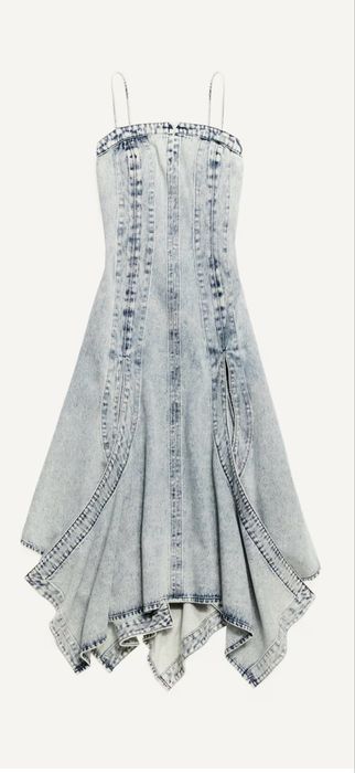 Rochie denim/blugi/jeans Glenn Martens in colaborare cu H&M