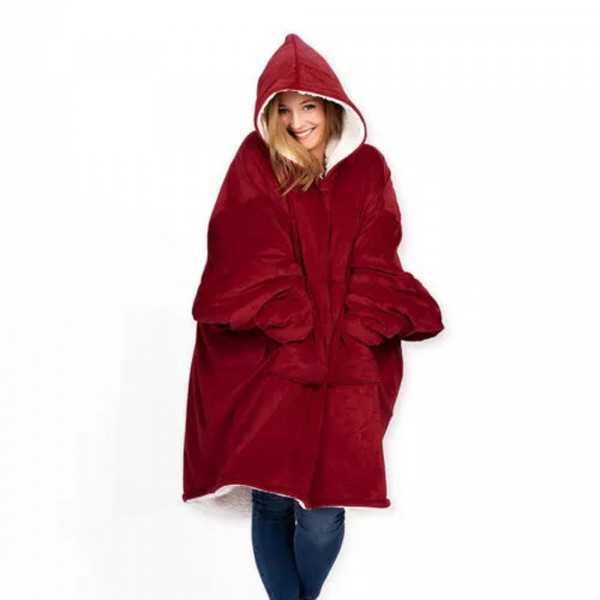 Ново Смарт Одеало Huggle Hoodies Унисекс УниРазмер