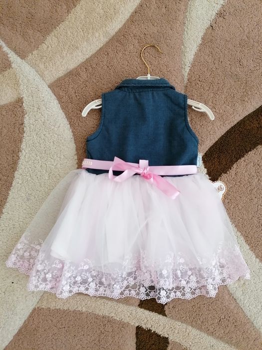 Нова рокля за бебе 9-12месеца