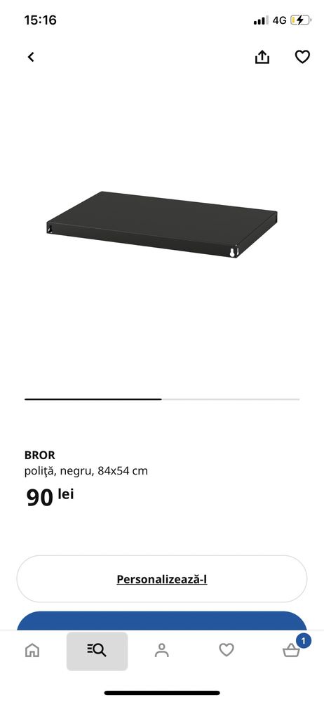 3 Polite BROR IKEA 84x 54 noi