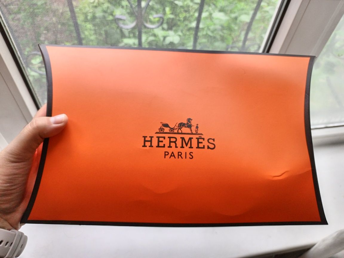 Платок Hermes в подарочной упаковке