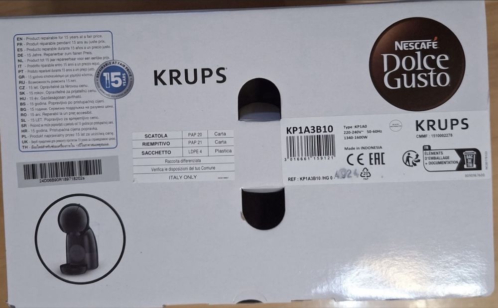 Dolce Gusto Krups Nescafe