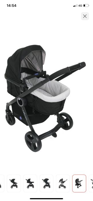 Коляска прогулочная, 3 в 1, очень теплая
