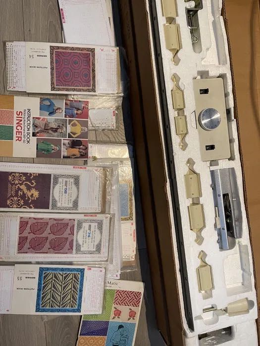 Masina tricotat SInger SRP 50 si Memo Matic Singer 328