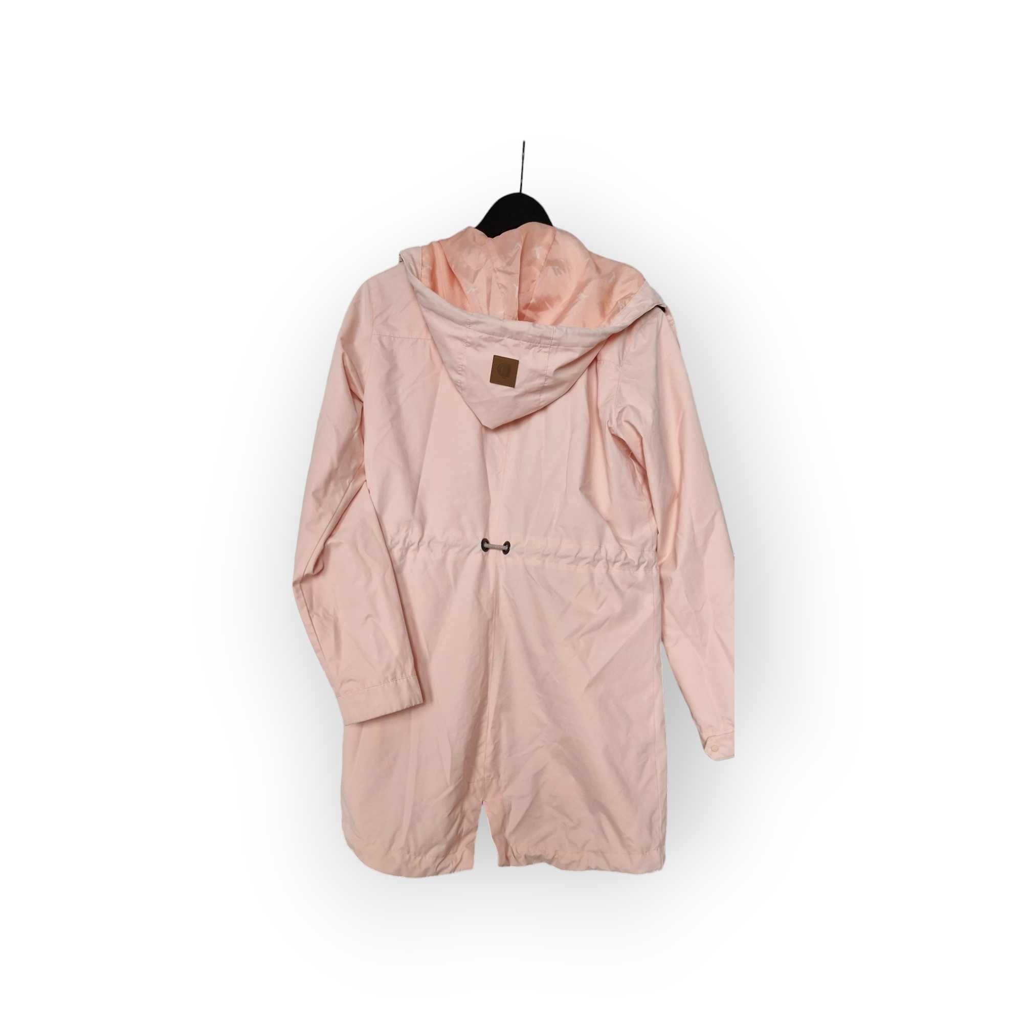 Geaca parka roz pastel Fundango