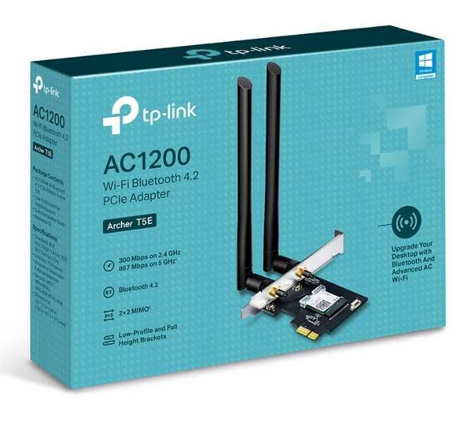 TP-Link Archer T5E PCI WiFi Bluetooth приёмник адаптер PCI Express