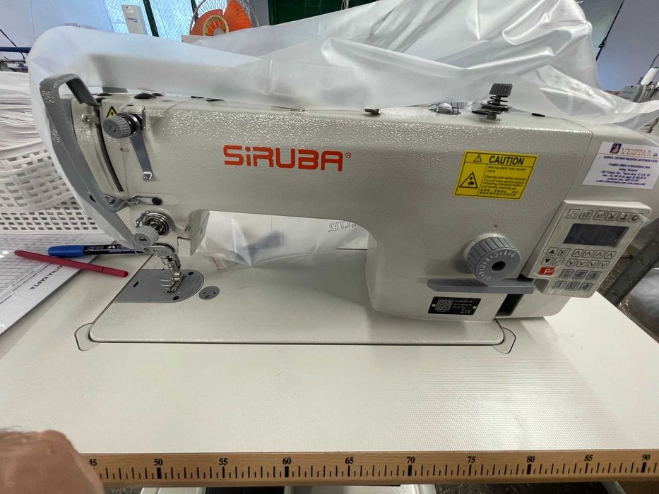 Нова професионална права шевна машина SIRUBA DL7200-BM1-16 - автомат