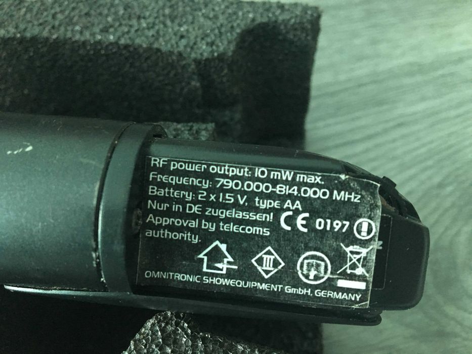 Microfon Wireless Omnitronic HM 1000