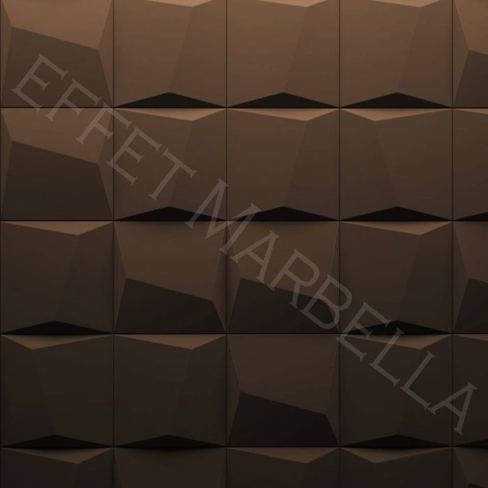 Декоративни 3D панели - 3д гипсови панели, облицовки за стени 0129