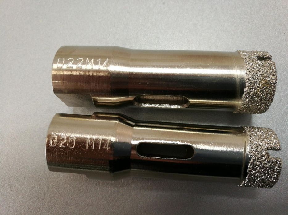 Боркорона ( пробивач) Ф 10 мм, Ф 22 мм и Ф 20 мм за плочки и теракот