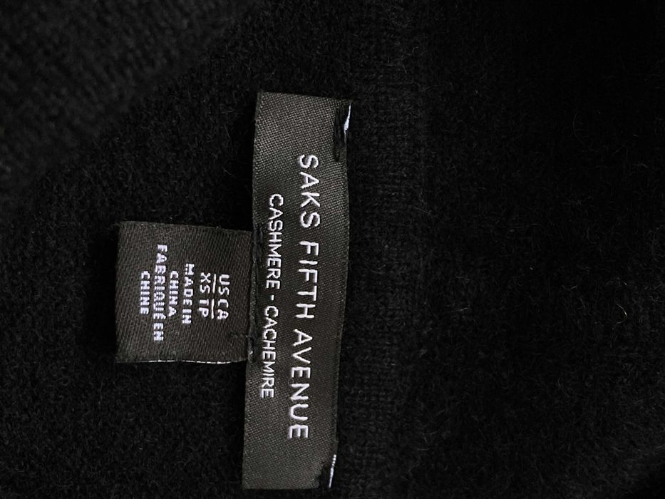 Saks Fifth Avenue 100% Cashmere кашмирен суитчър пуловер кашмир S