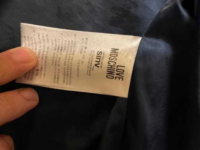 Love Moschino Asian dragon embroidered jacket