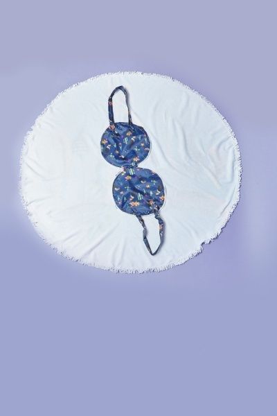 Плажни чанти кръгли