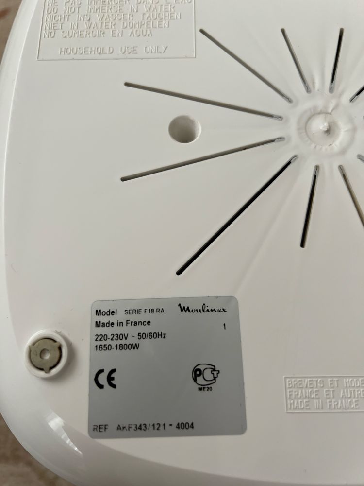 Фритюрница Moulinex Fridelys
