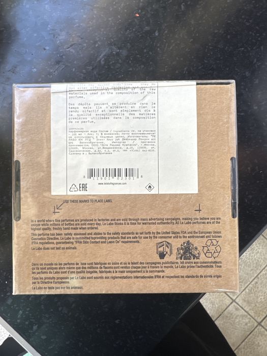 Le labo atiri sotiladi