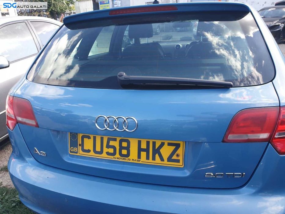 Haion Hayon Portbagaj Dezechipat cu Luneta Geam Sticla si Eleron Audi A3 8P Hatchback 4 usi 2004 - 2013 Culoare LX5T [C7903] [C7904]