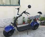 Промоция!!! Двуместен Електрически скутер ЧОПЪР City Harley 1500 Вата