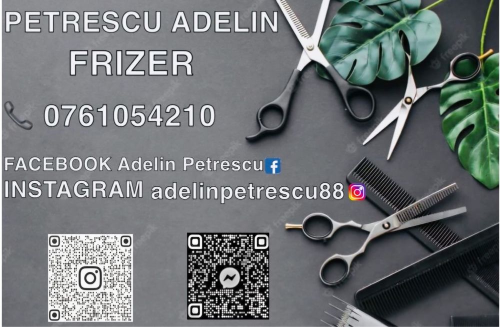 Frizer pentru programari la domicilul clientului sau la frizerie
