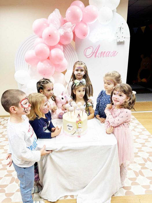 Парти зала с детски кът, детски рождени дни, почасова игра в Младост 4