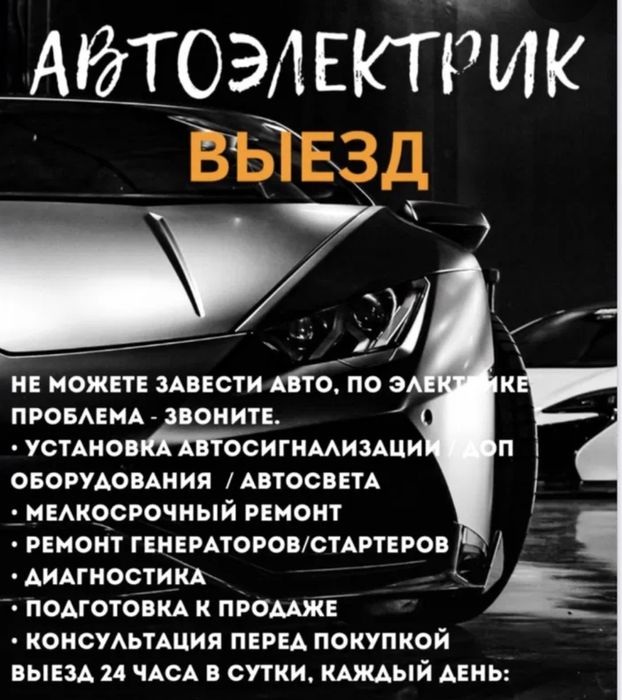 Автоэлектрик выезд