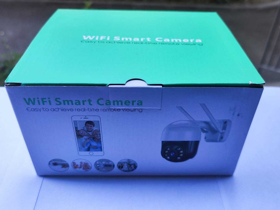Oferta Camera Video Rotativa de Exterior Ip WIFI Weike A8 ICSEE 3/5/8M