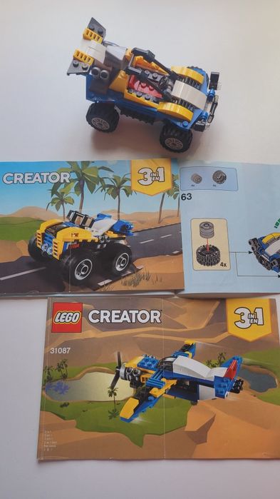 masina lego original creator 3in1