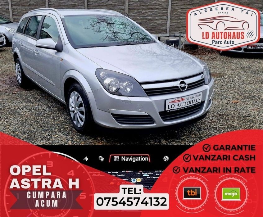 Opel Astra H 1.8 benzină Parc Auto Rate sau Cash