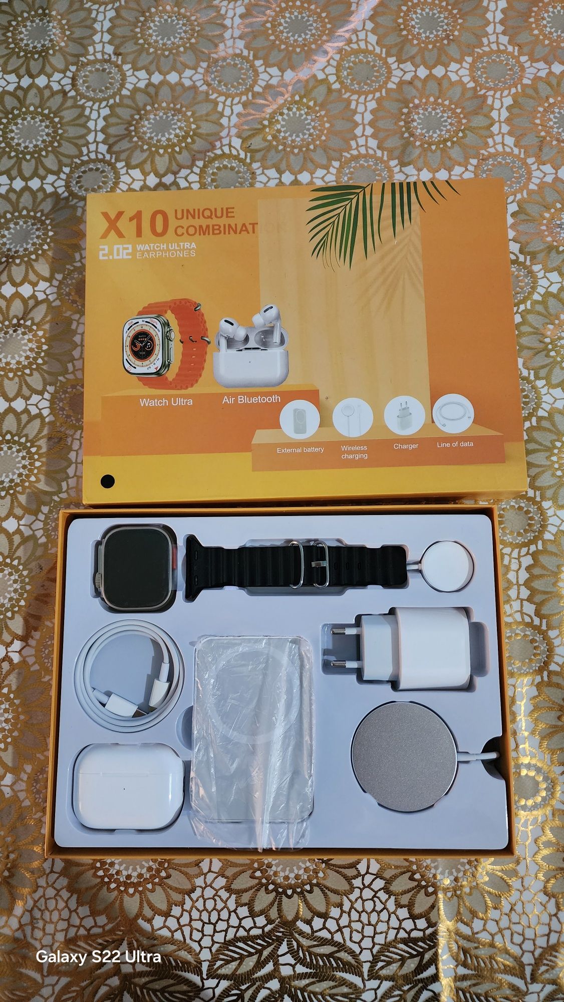 Smart watch ultra  combo