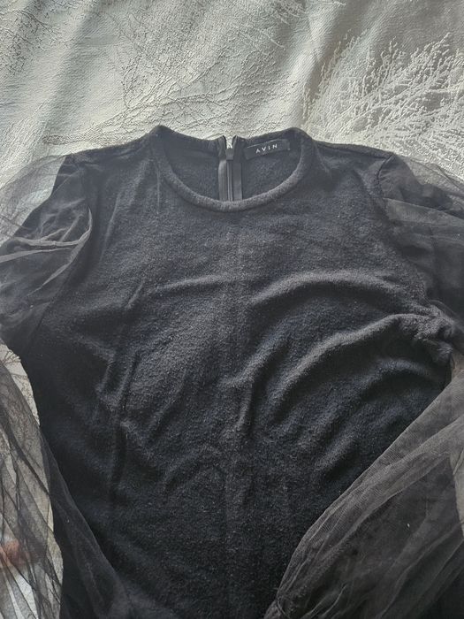 Дамска блуза на Аvin boutigue в черно