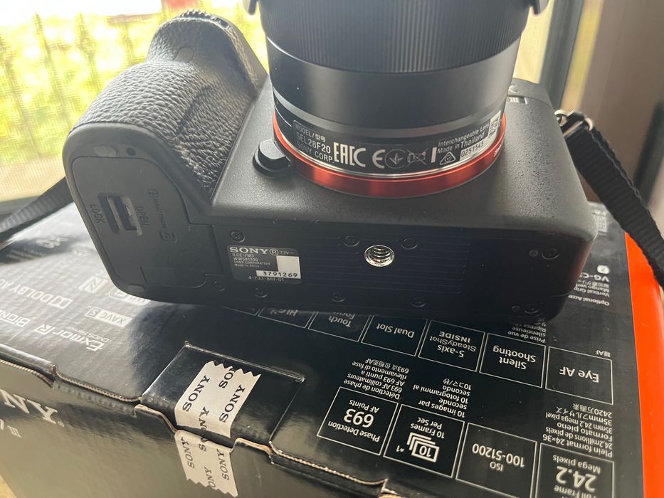 Sony a7 III (M3 / iii) full-frame mirrorless - ca NOU, shutter = 1854