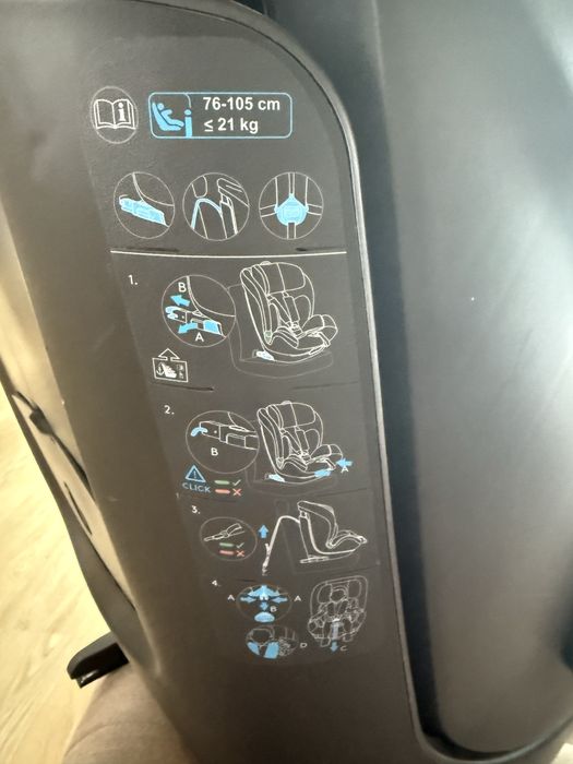 Scaun auto copii cu Isofix si Top Tether ABC Design Aspen I-Size