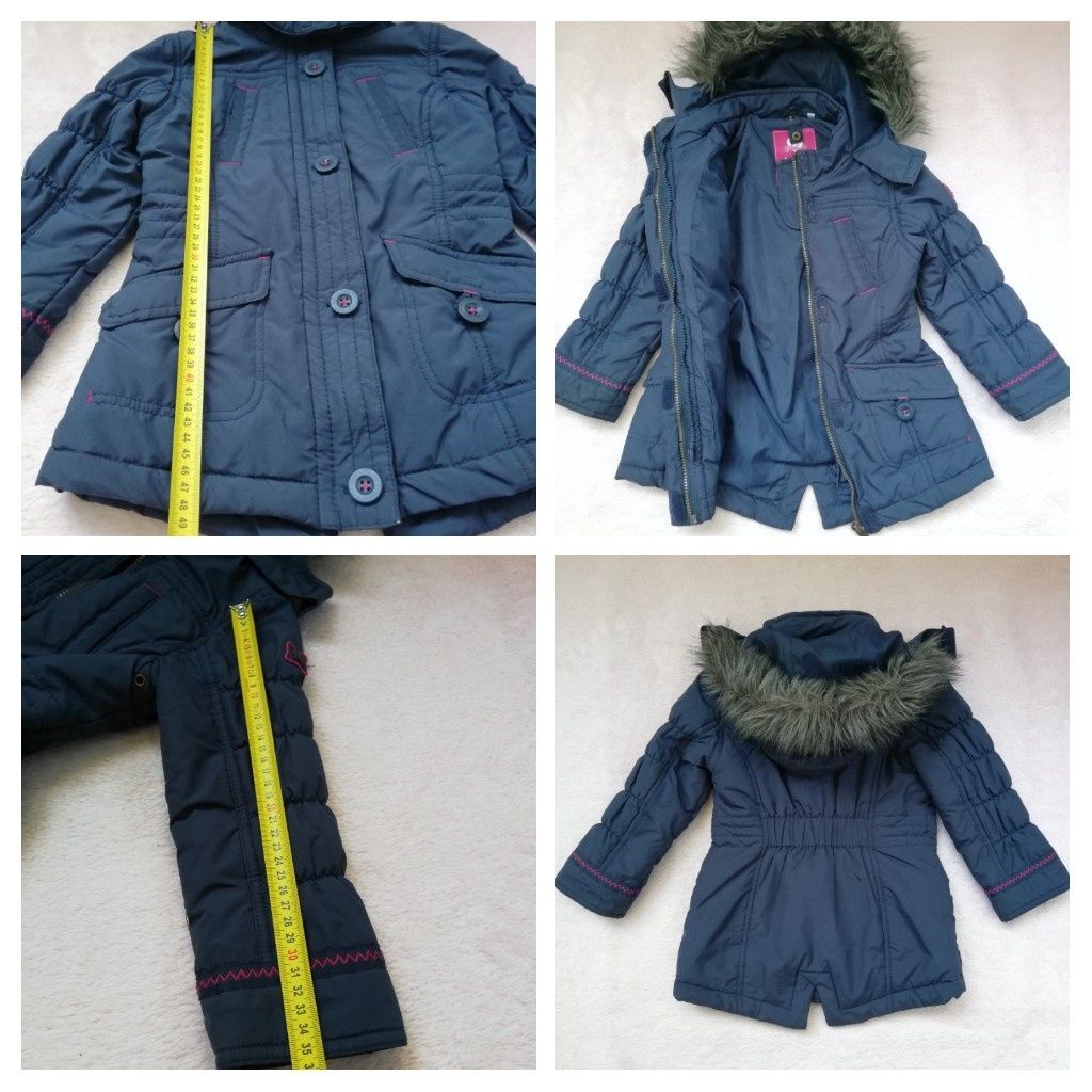 Palton 4, 5 ani, Geaca Parka 104-110 salopeta blugi ie copii, set vara