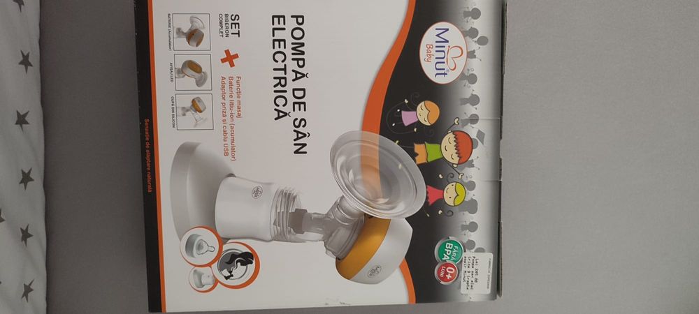 Vând pompă de san electrică.