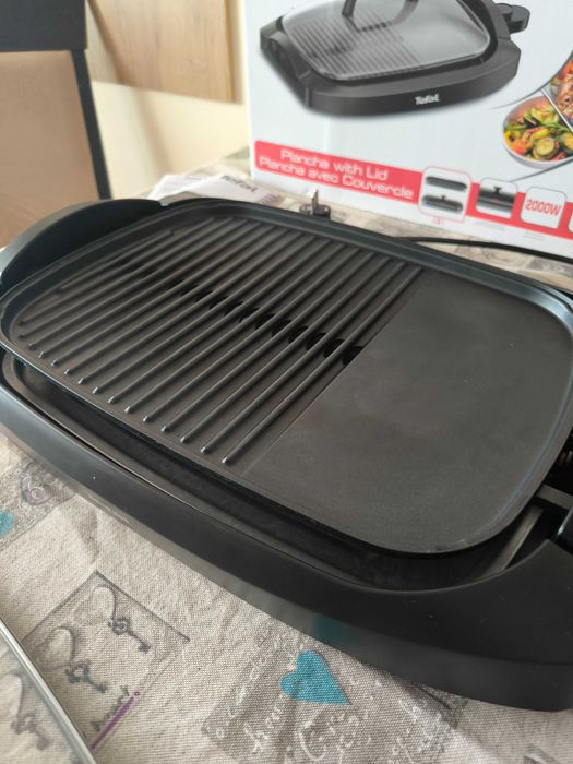 Скара Tefal 2 в 1 - Grill скара и плоча + капак