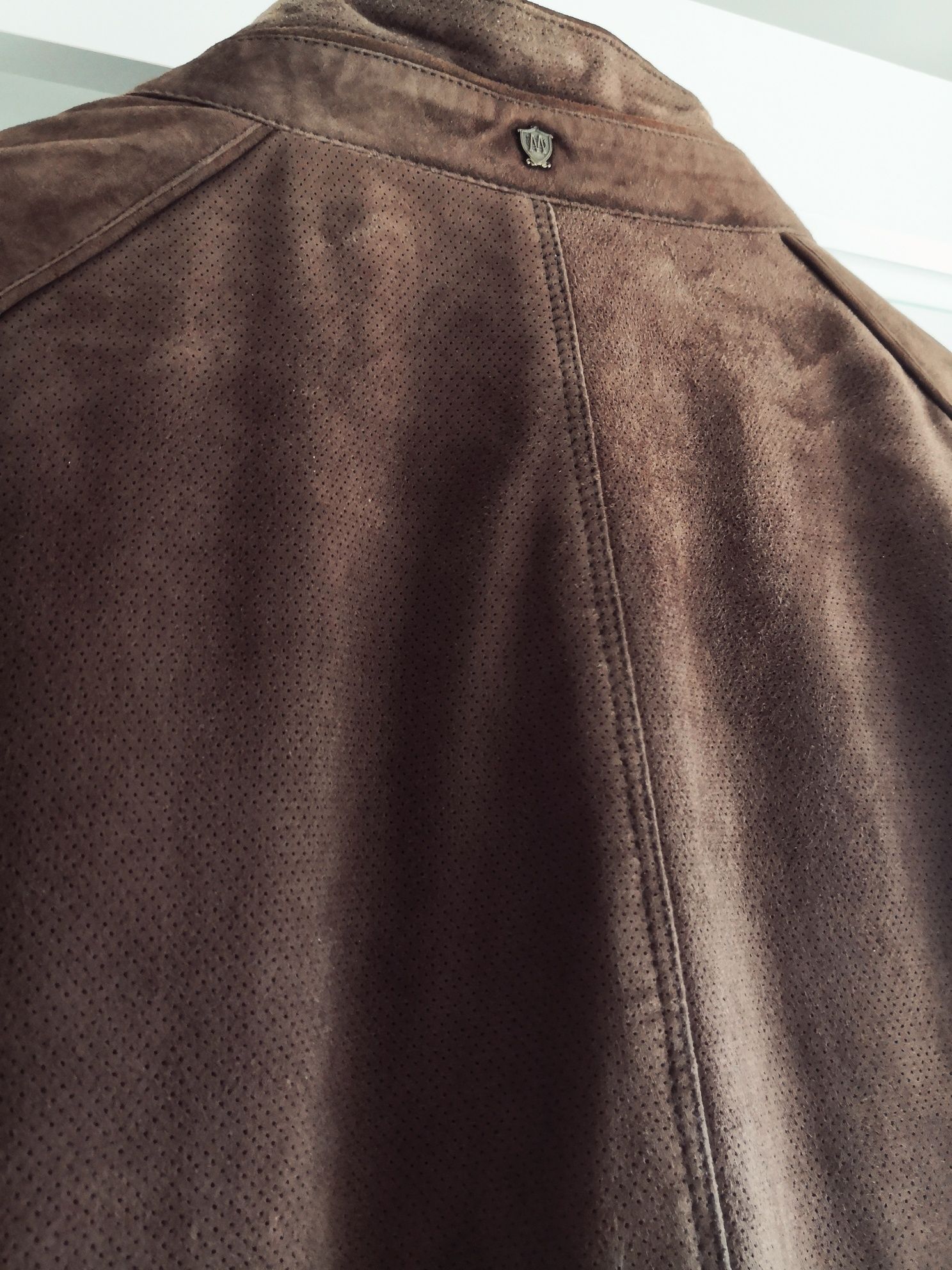 Jachetă reversibila din 100% piele Massimo Dutti