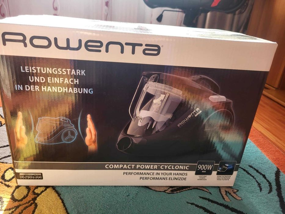 Rowenta Compact Power Cyclonic RO3725EA, asăirator fara sac, sigilat