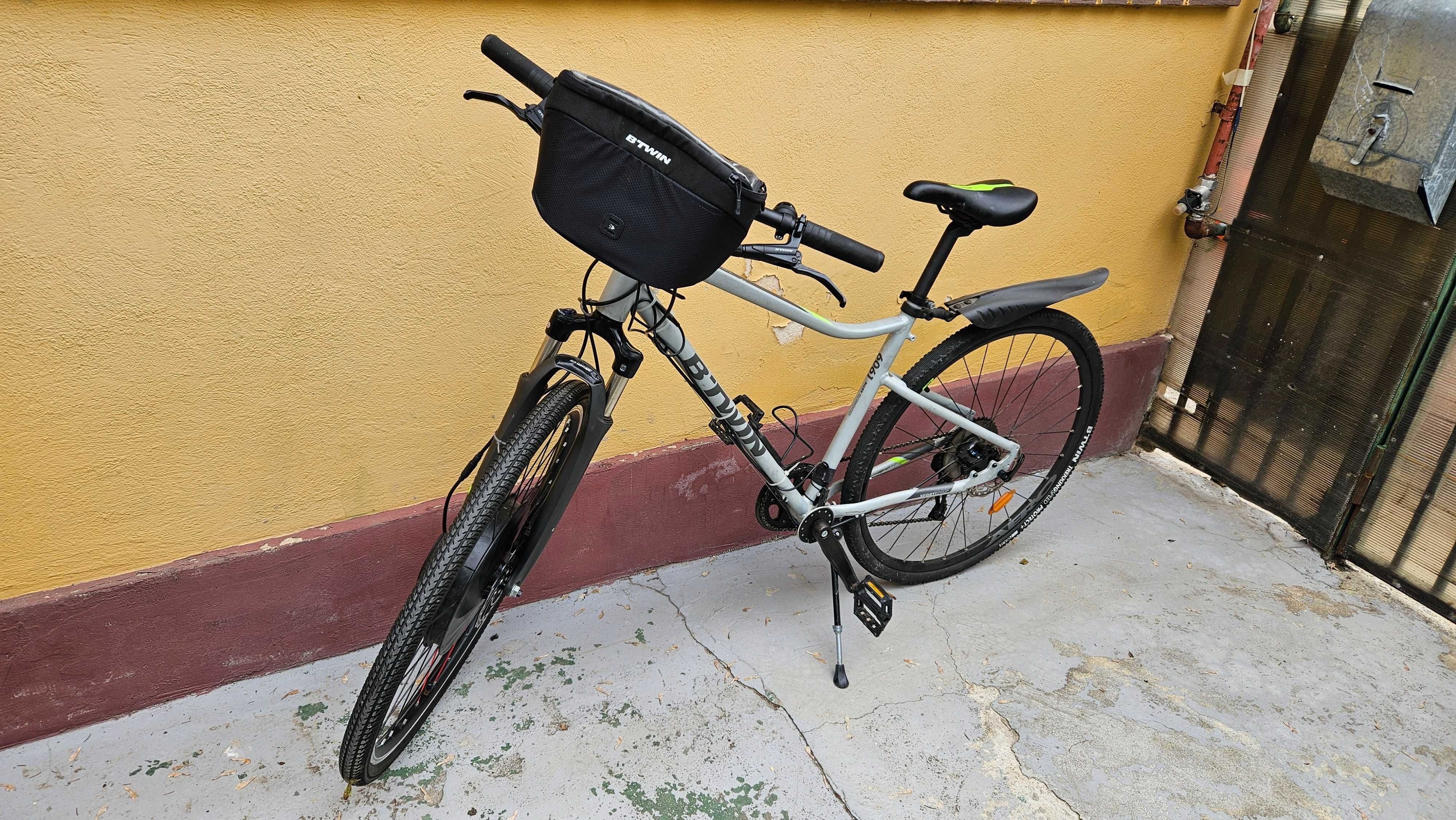 Bicicleta electrica Btwin Riverside (modificata)