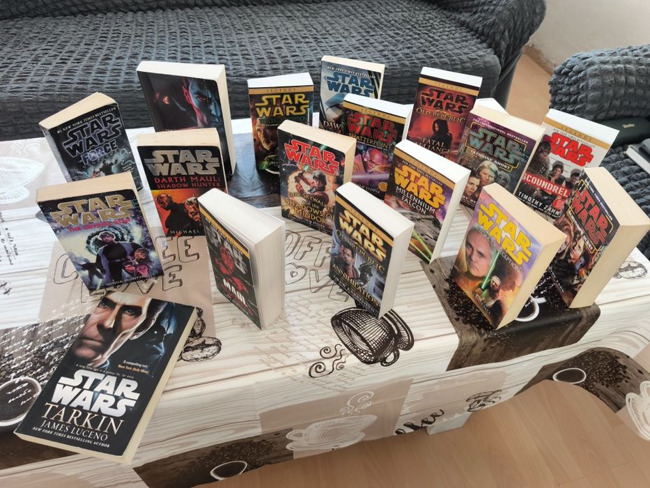 Книги на английски; Star Wars; Jedi; The Force; Dark Side; колекция;